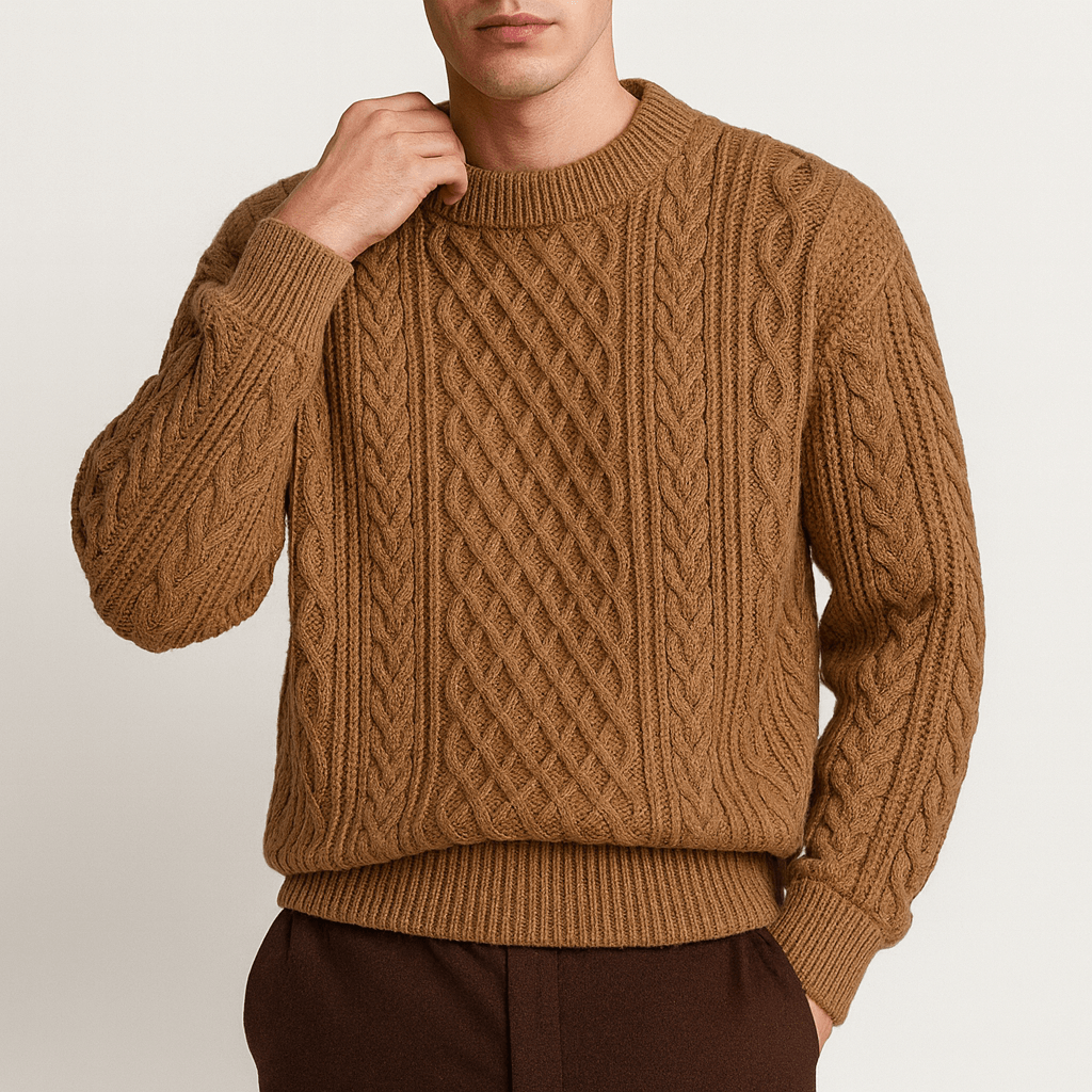 Classic Fit Thick Knit Sweater