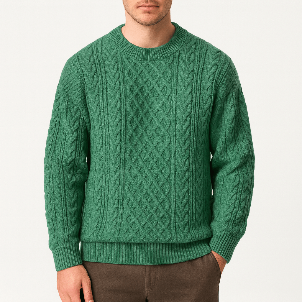 Classic Fit Thick Knit Sweater