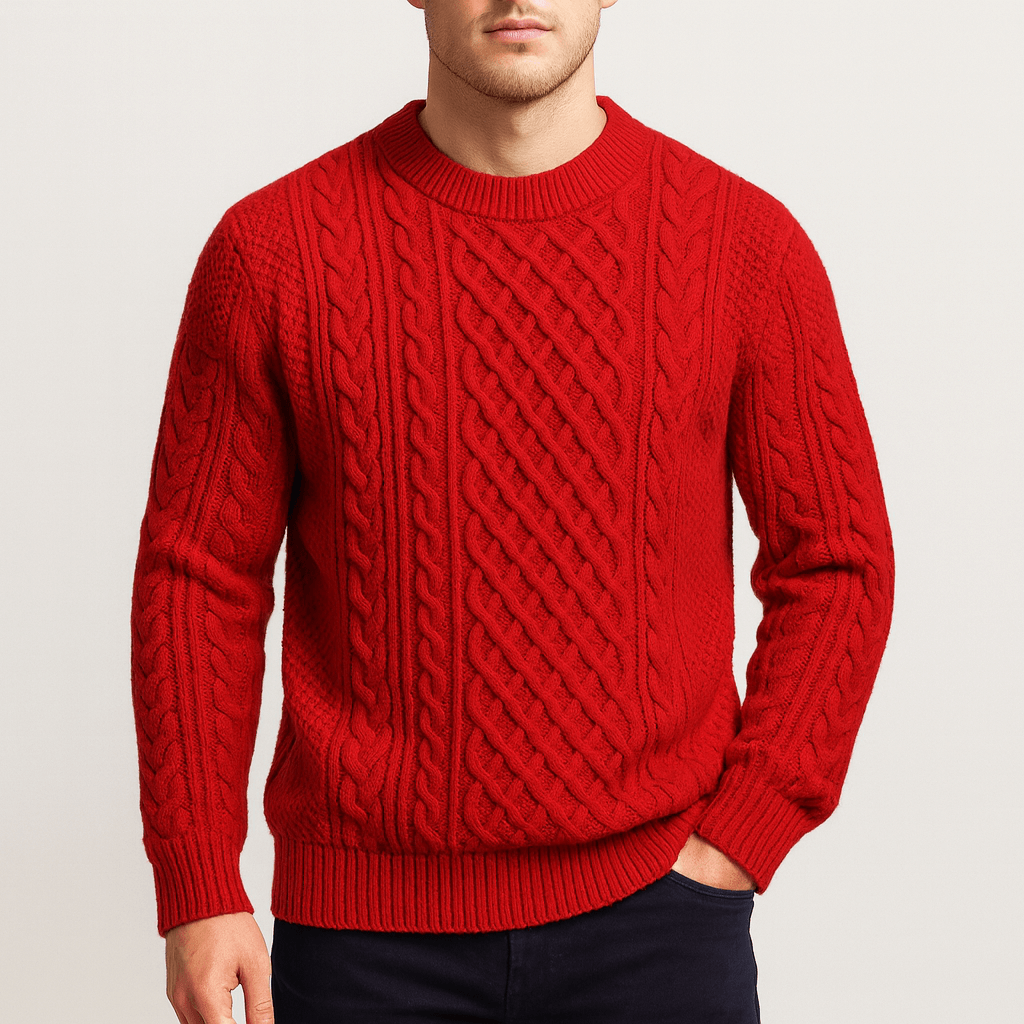 Classic Fit Thick Knit Sweater