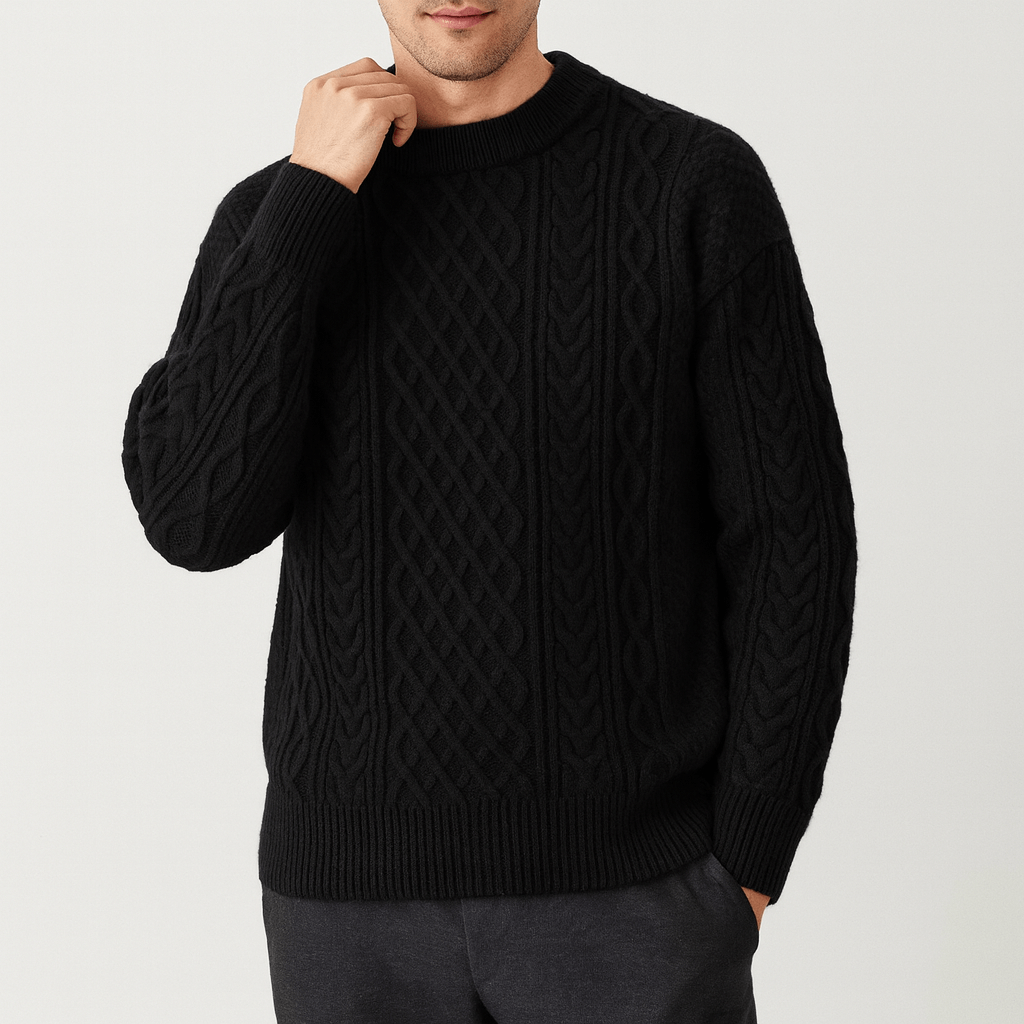 Classic Fit Thick Knit Sweater