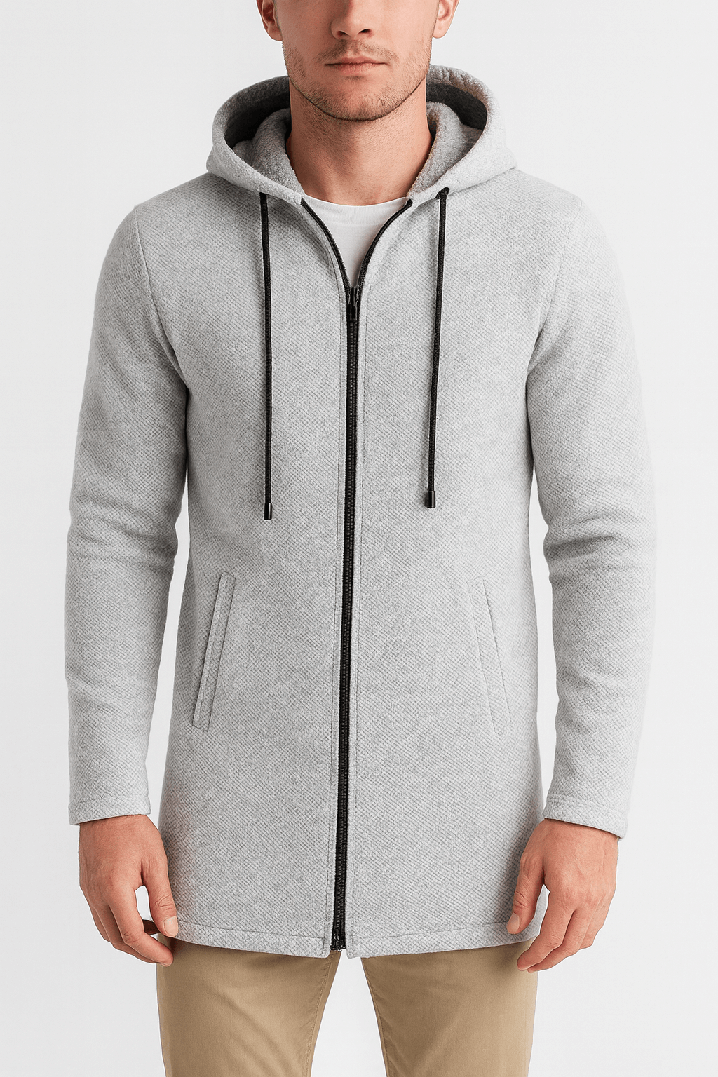 Soft Fuzzy Hooded Sweater