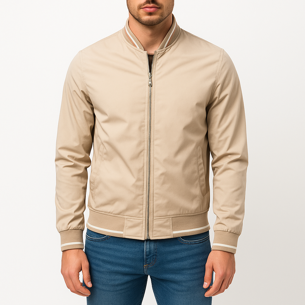 Vintage Leather Flight Jacket