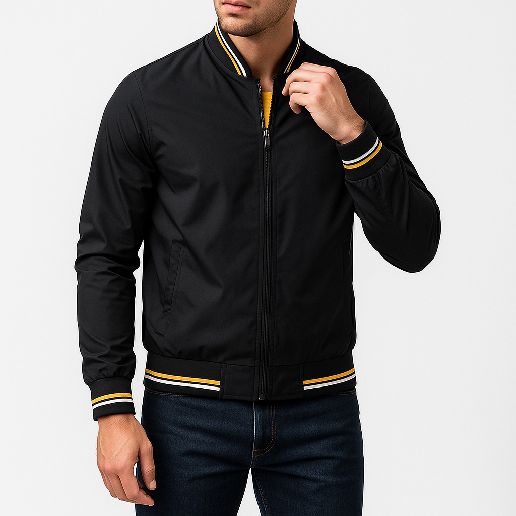 Vintage Leather Flight Jacket