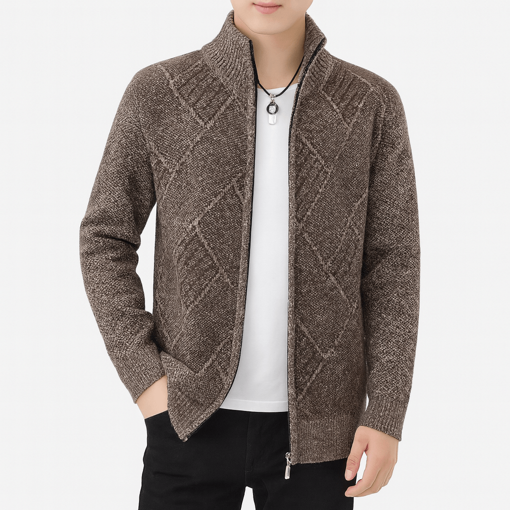 Warm Crew Neck Sweater Vest - OutfitLondon
