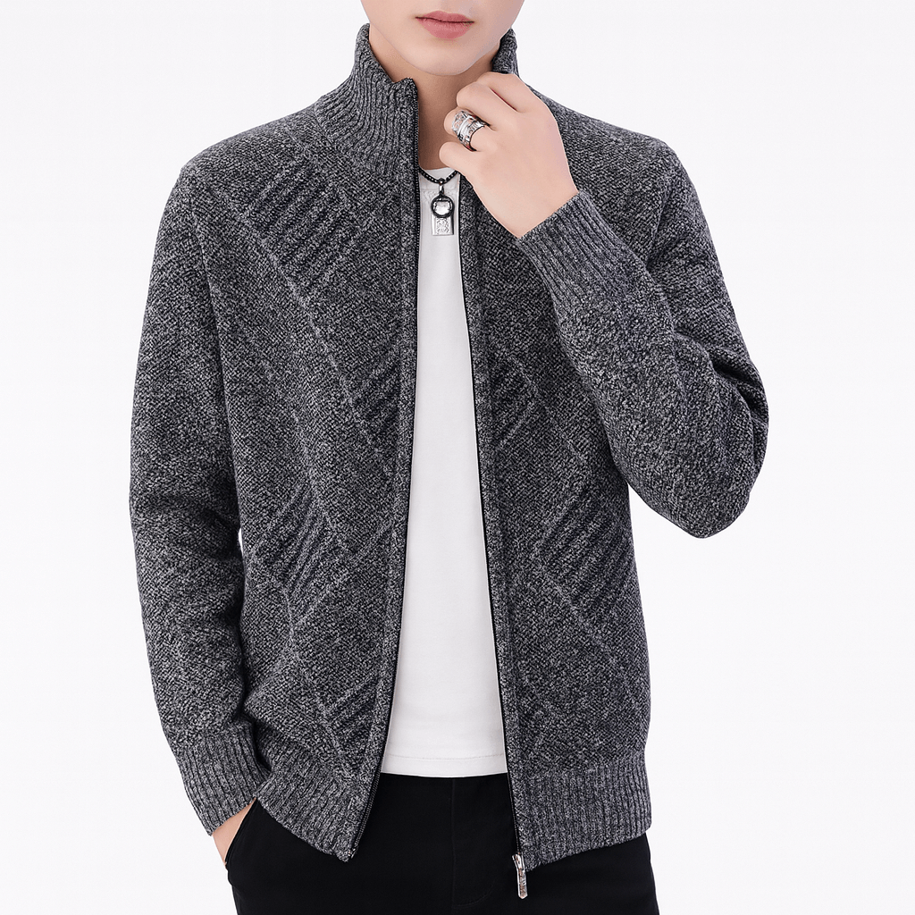 Warm Crew Neck Sweater Vest