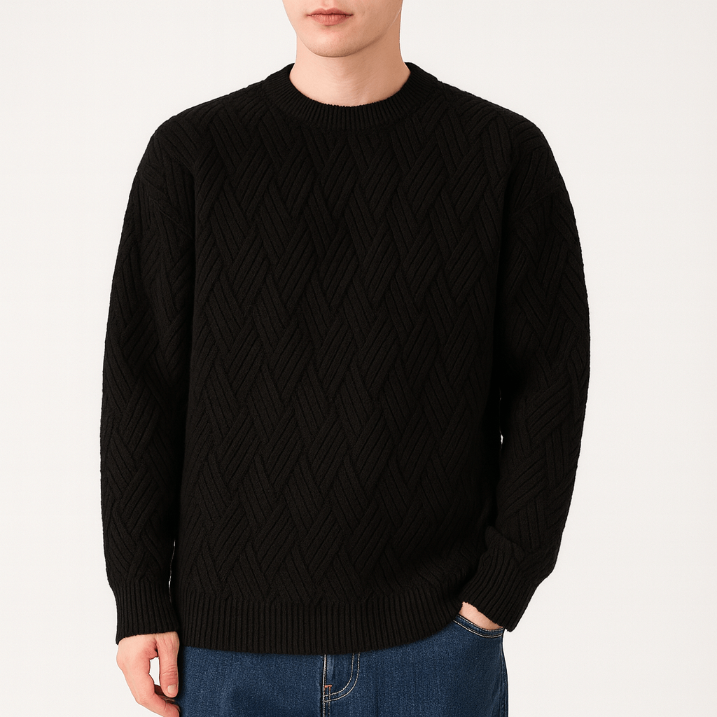Traditional Crew Neck Sweater