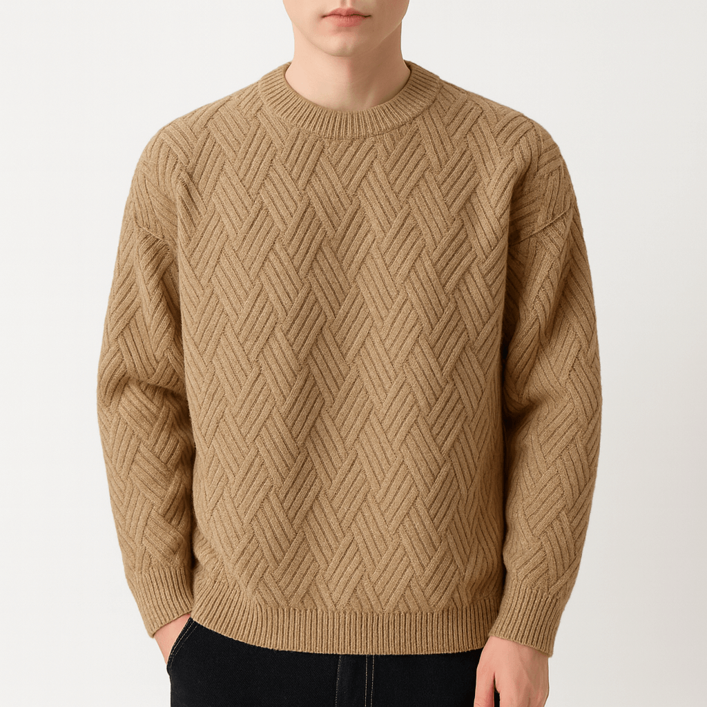 Traditional Crew Neck Sweater - OutfitLondon