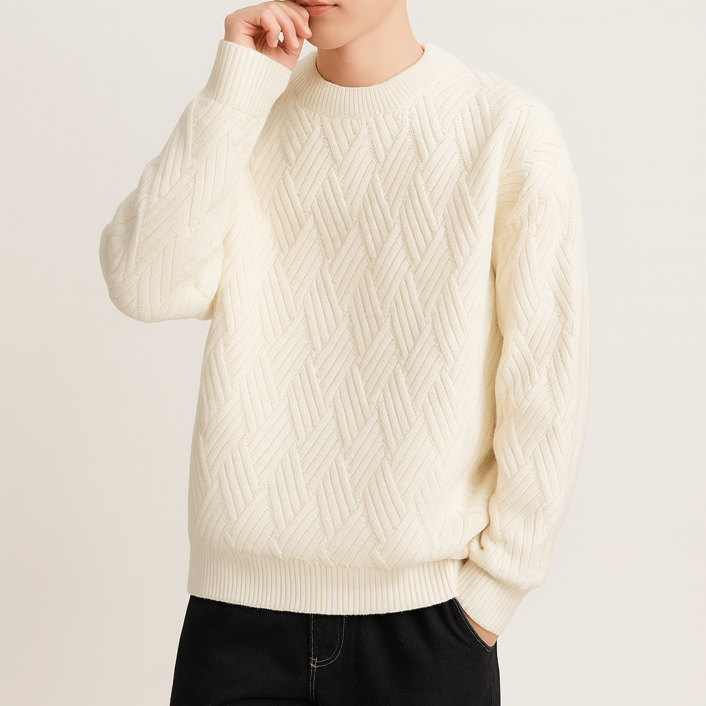 Traditional Crew Neck Sweater