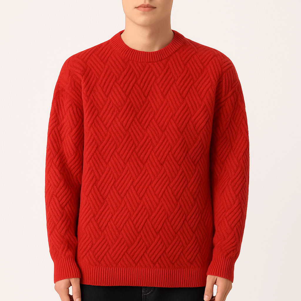 Traditional Crew Neck Sweater