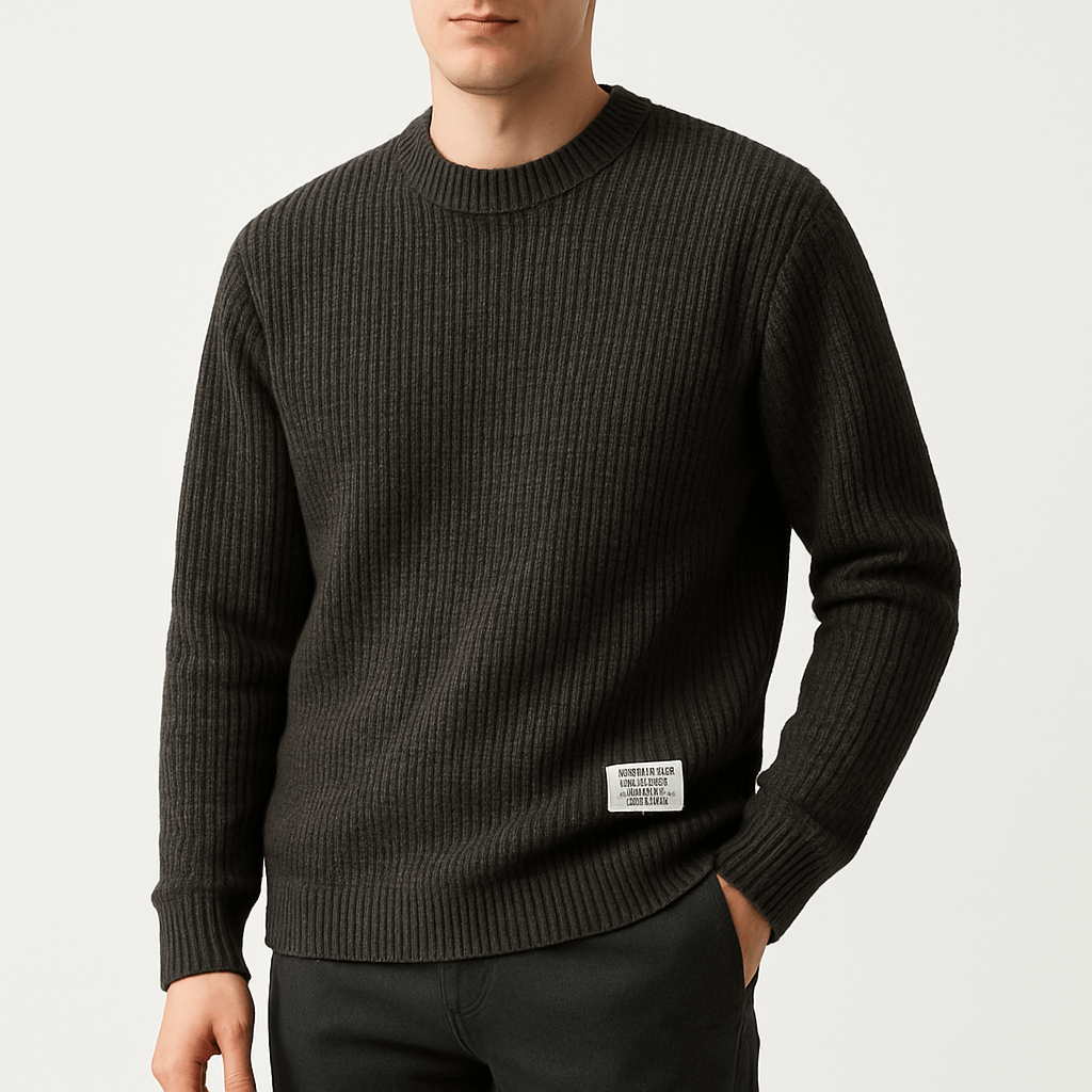 Traditional Cable Knit Sweater