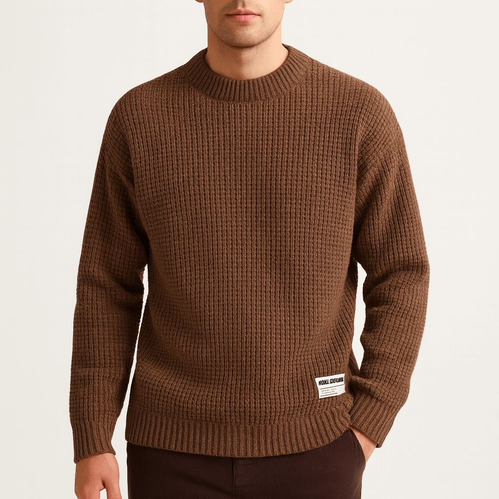Traditional Cable Knit Sweater