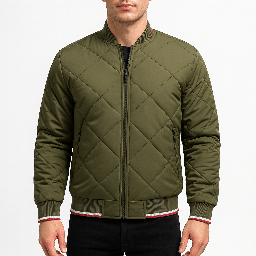 Luxury Padded Flight Jacket - OutfitLondon