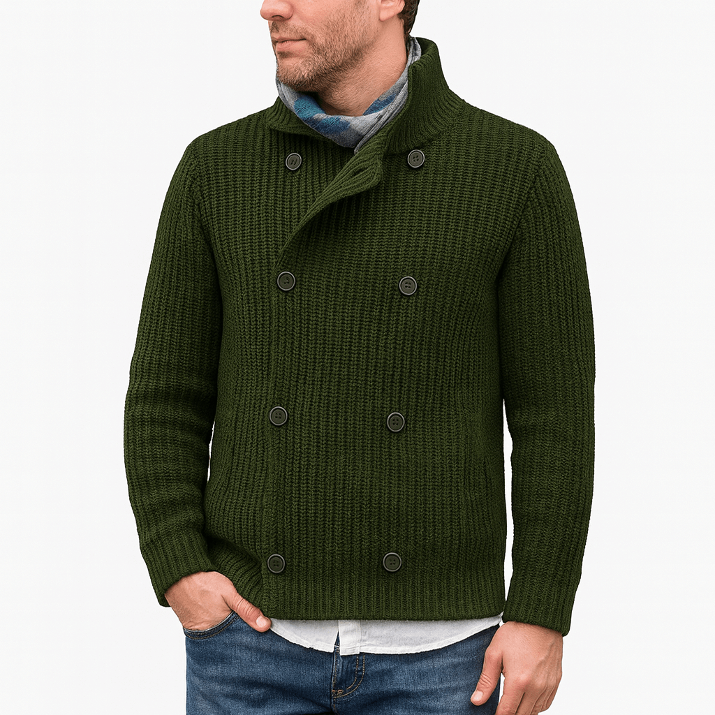 Classic Button Front Sweater Cardigan