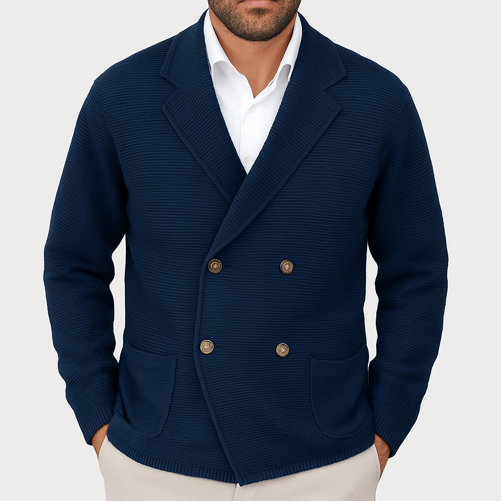 Classic Button Front Cardigan Sweater - OutfitLondon