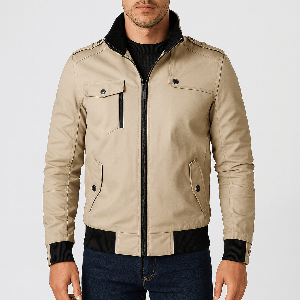 Military Style Shoulder Jacket