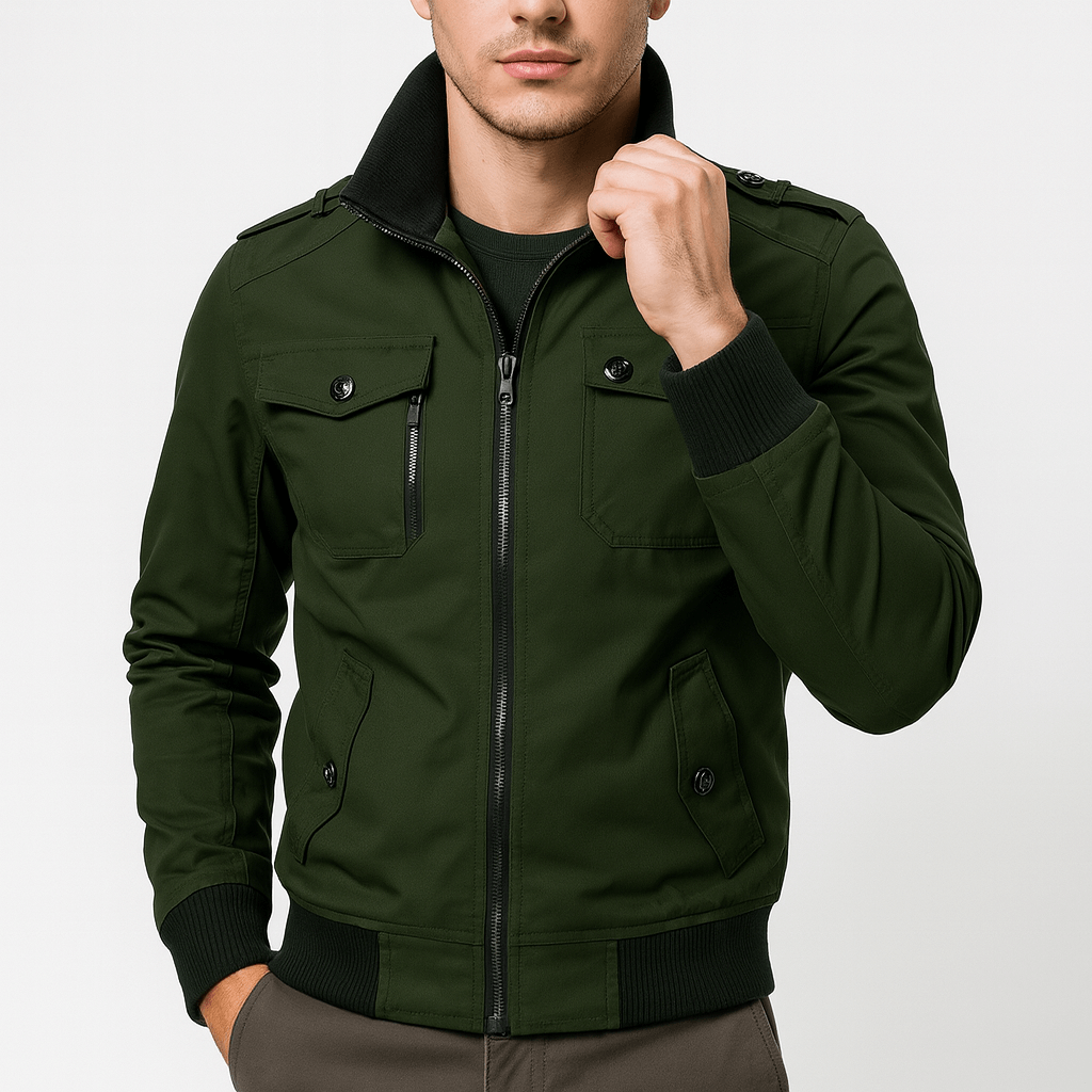 Military Style Shoulder Jacket