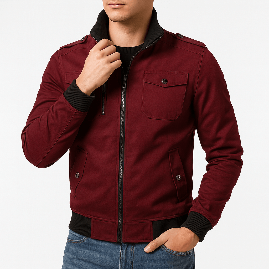 Military Style Shoulder Jacket