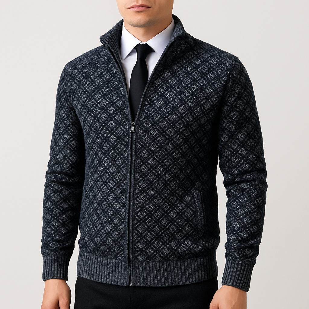 Slim Fit Knitted Sweater Cardigan
