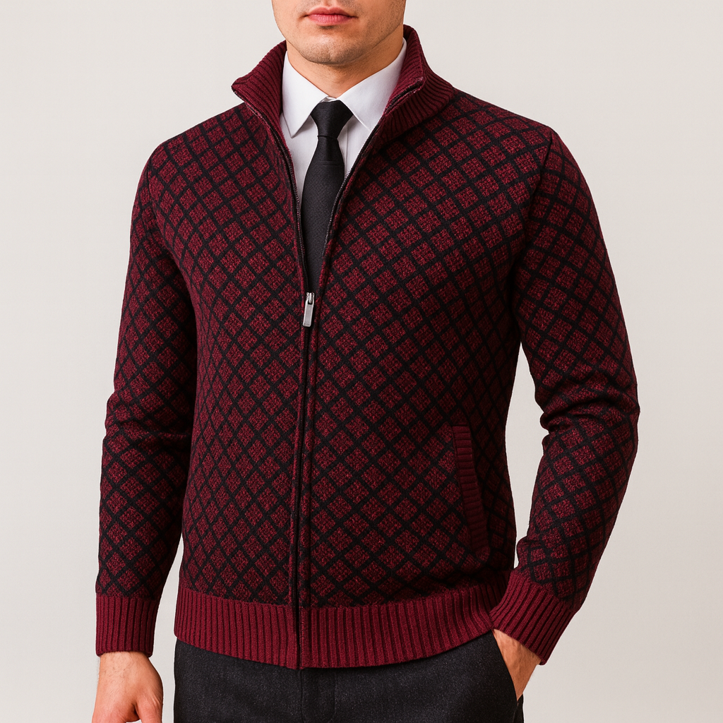 Slim Fit Knitted Sweater Cardigan
