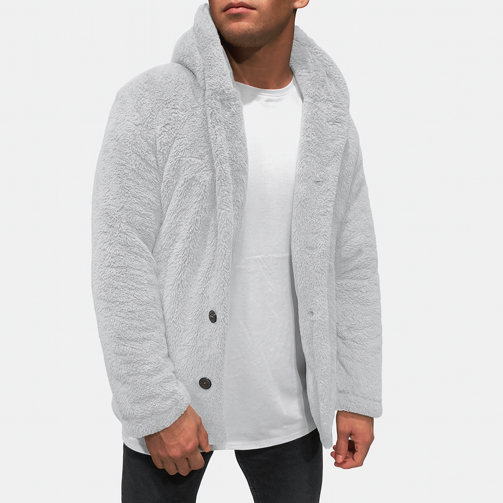 Soft Hooded Sweatshirt Jacket