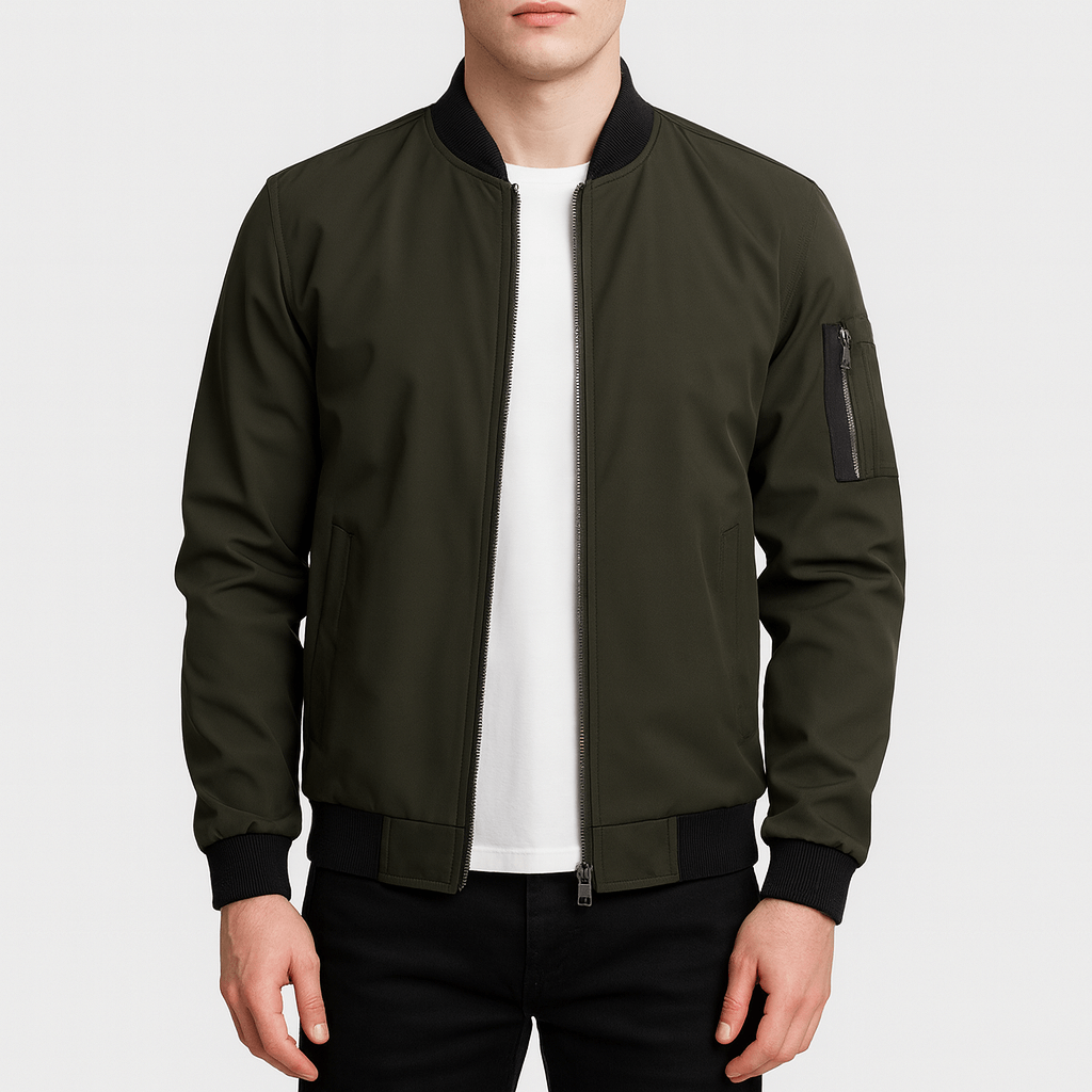Classic Zip Up Jacket - OutfitLondon