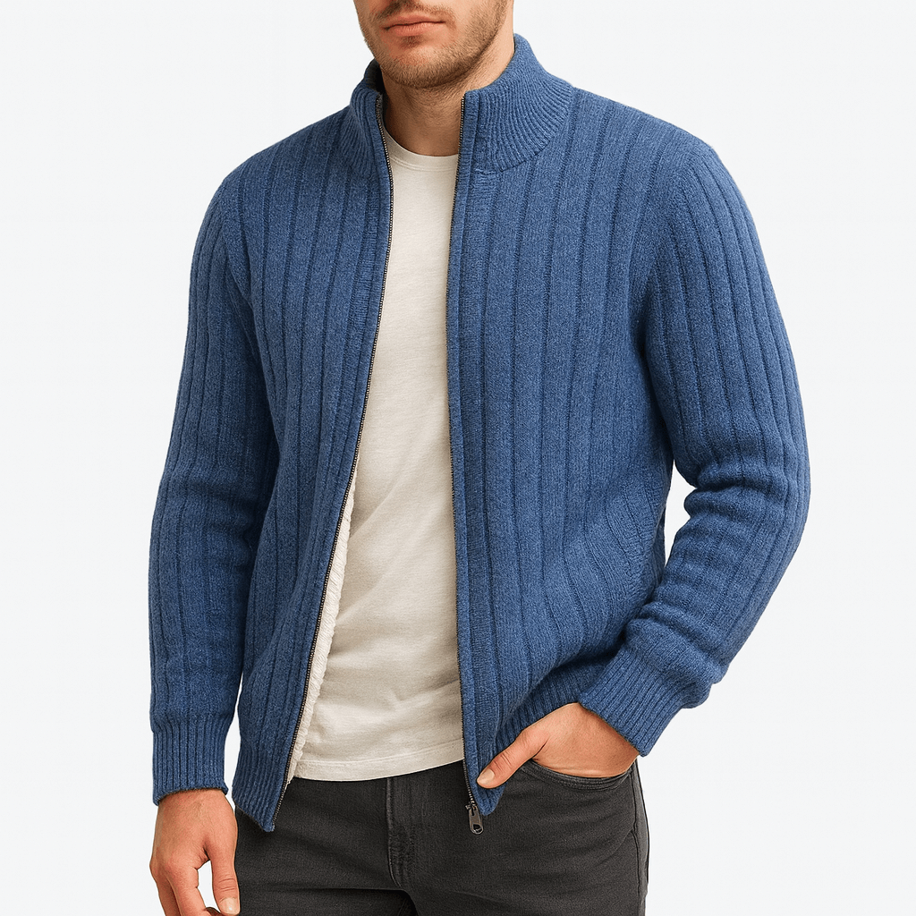 Cozy Zip Up Fleece Jacket - OutfitLondon