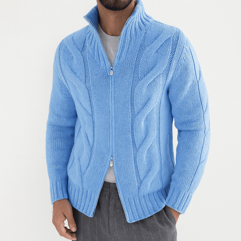 Cozy Zip Up Sweater Cardigan