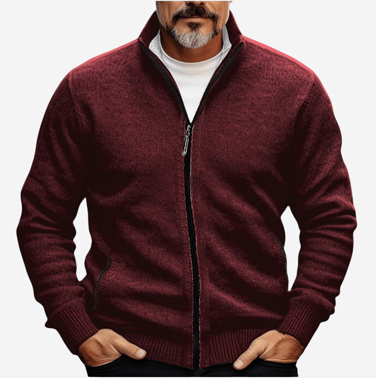 Cozy Long Sleeve Zip Cardigan