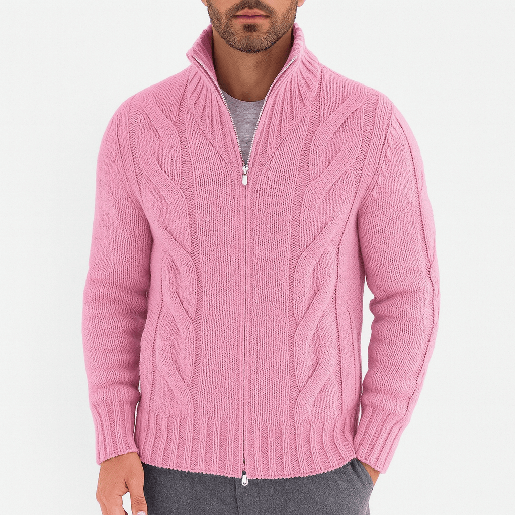 Cozy Zip Up Sweater Cardigan