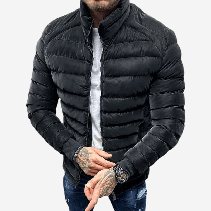 Warm Down Filled Winter Coat - OutfitLondon