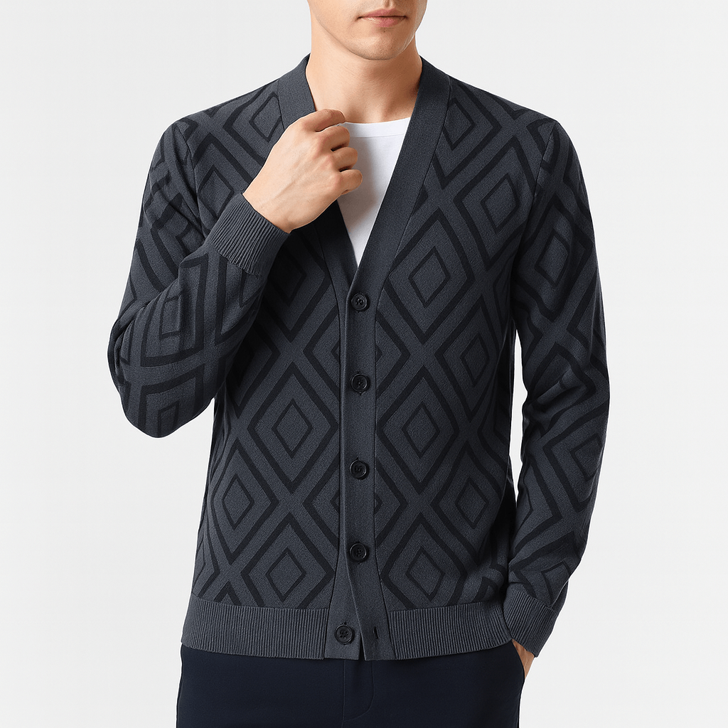 Thin Knit Open Cardigan