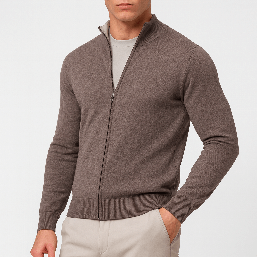 Warm Cable Fleece Vest - OutfitLondon
