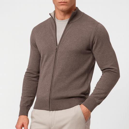 Warm Cable Fleece Vest - OutfitLondon