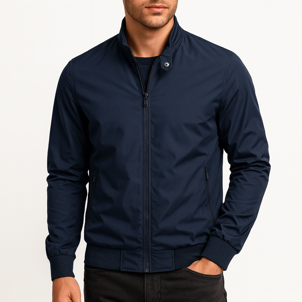 Slim Fit Casual Bomber Coat