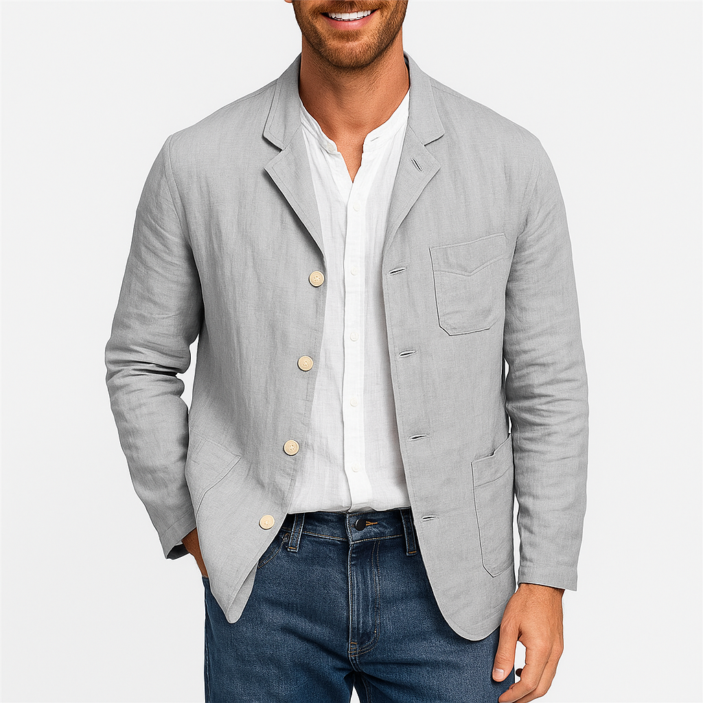 Relaxed Fit Summer Blazer