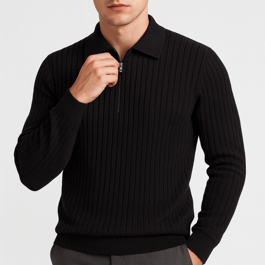 Warm Fleece Quarter Zip Top