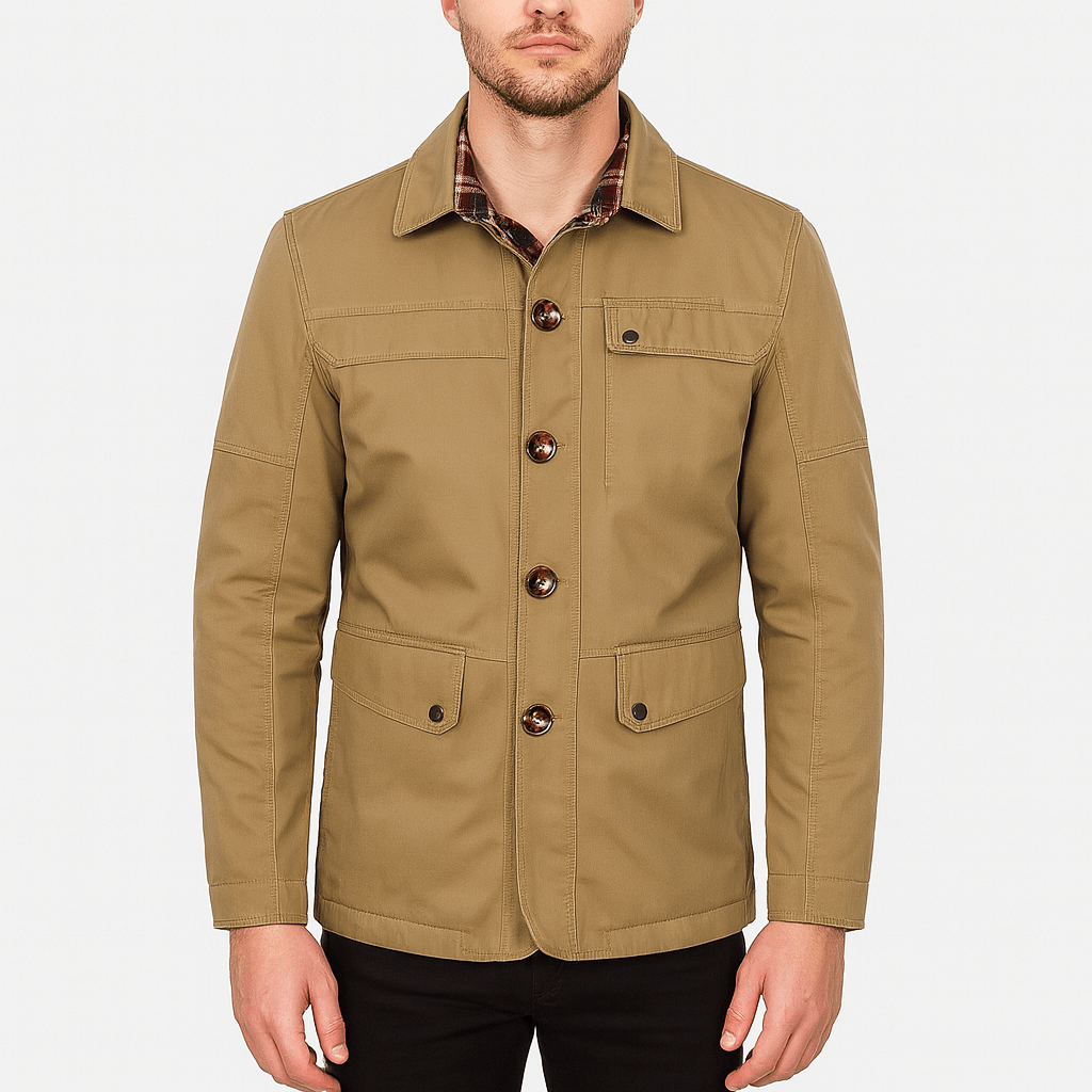 Regular Fit Casual Jacket - OutfitLondon