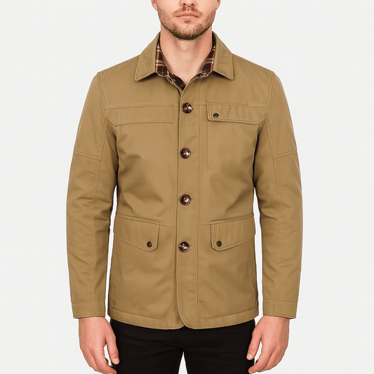 Regular Fit Casual Jacket - OutfitLondon