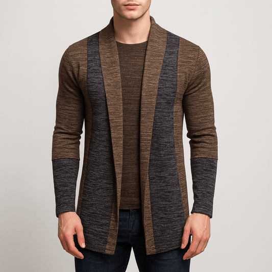 Cozy Oversized Open Cardigan Sweater - OutfitLondon