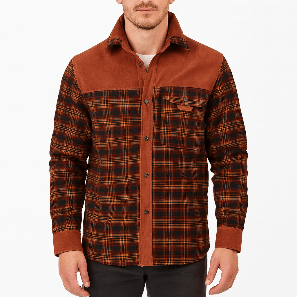 Checked Flannel Jacket