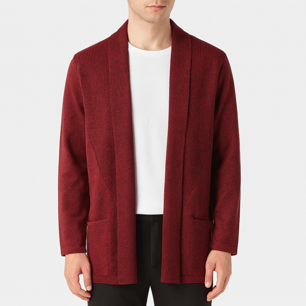 Cozy Fit Crew Neck Cardigan