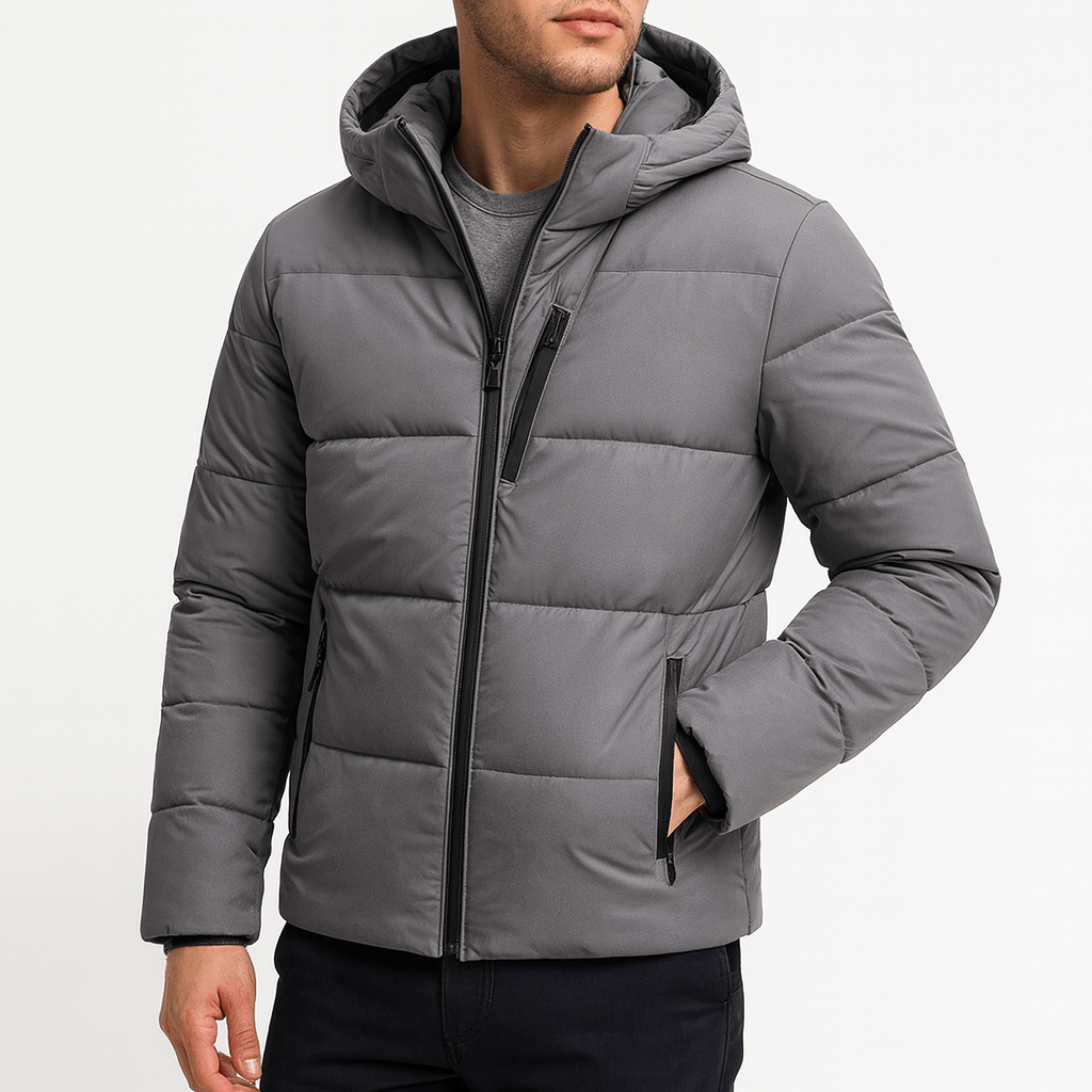 Warm Down Filled Parka Coat - OutfitLondon