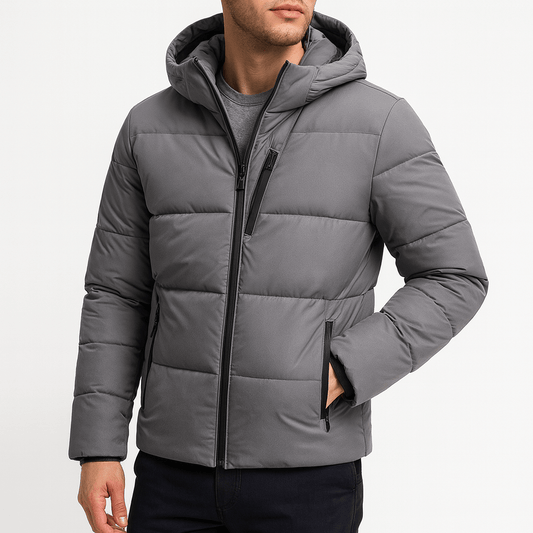 Warm Down Filled Parka Coat - OutfitLondon
