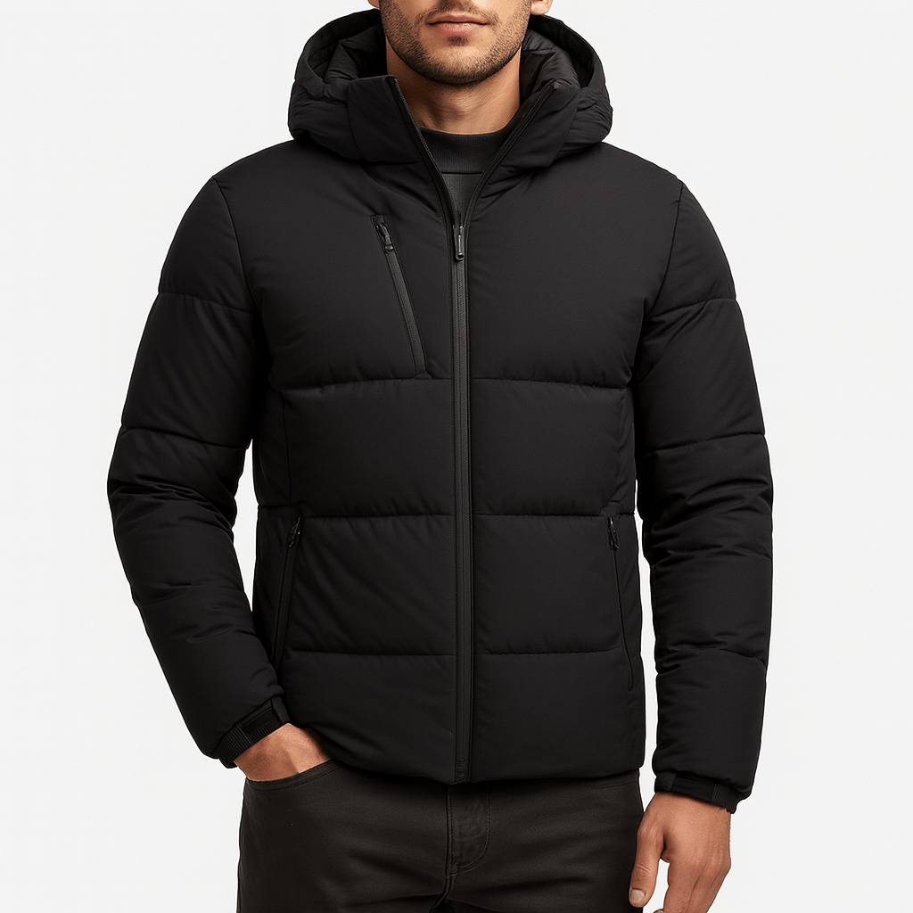 Warm Down Filled Parka Coat