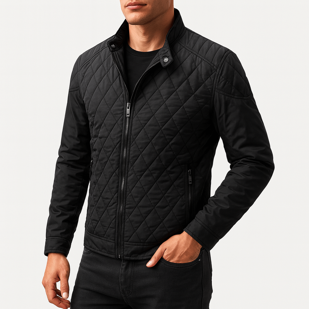 Padded Winter Bomber Coat