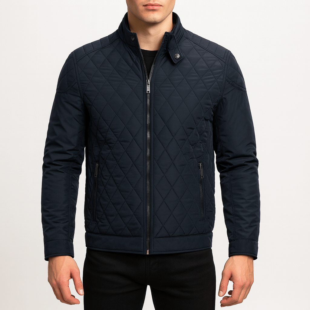 Padded Winter Bomber Coat - OutfitLondon