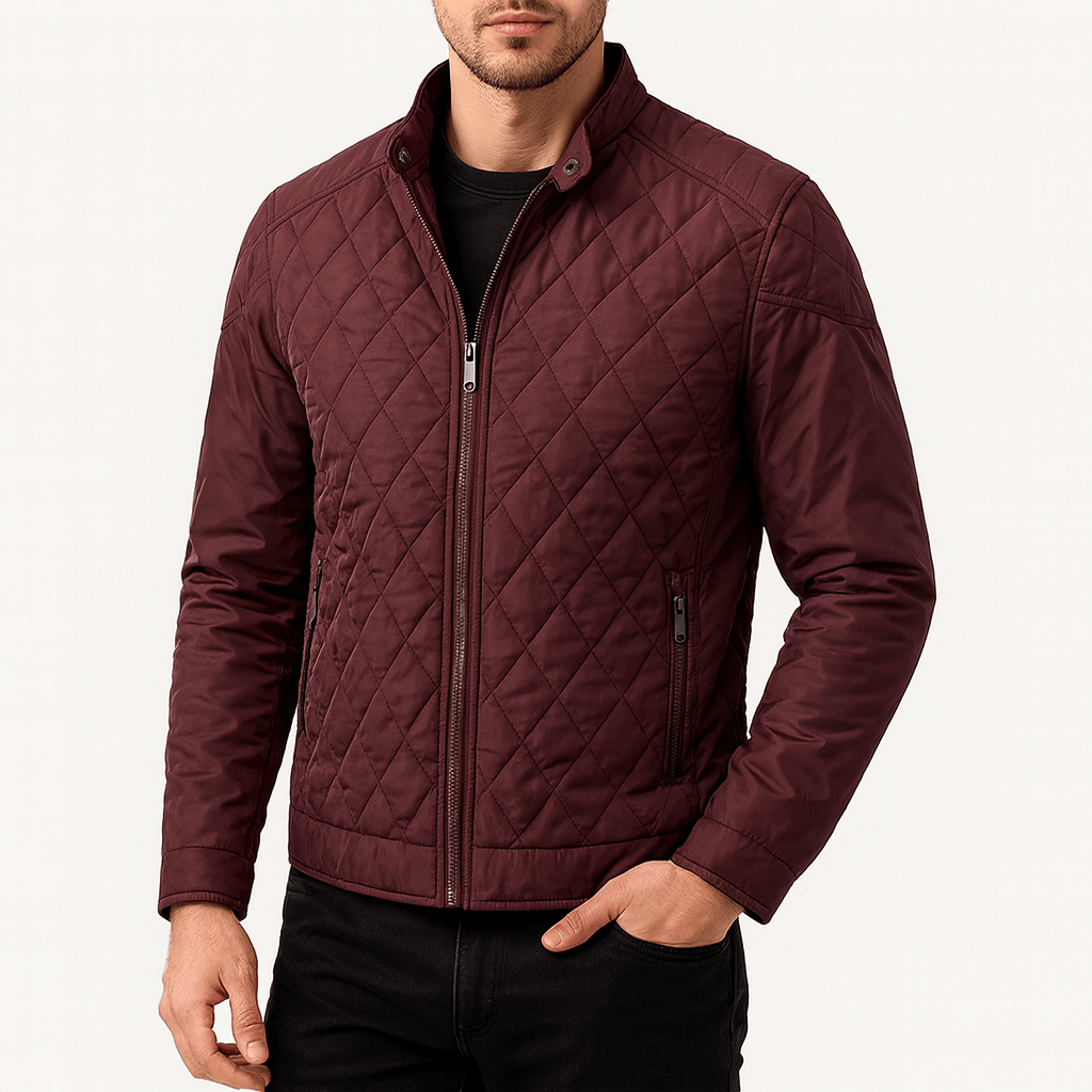 Padded Winter Bomber Coat