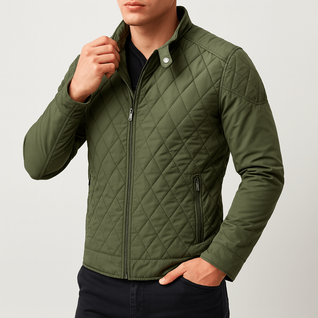 Padded Winter Bomber Coat