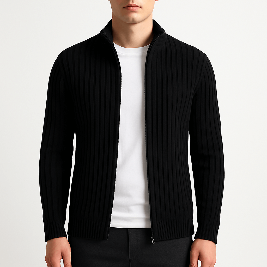 Textured Open Front Knit Cardigan Sweater