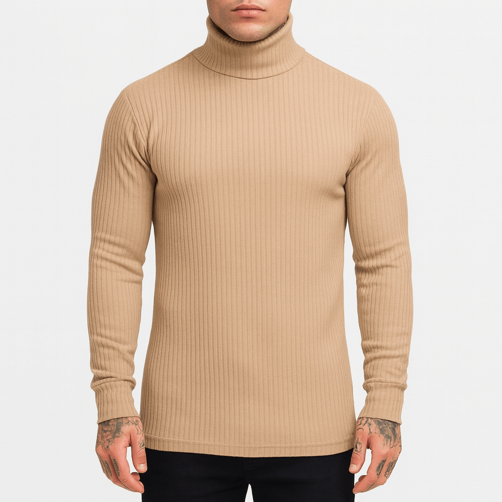 Textured Crew Neck Jumper - OutfitLondon